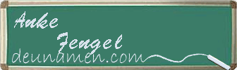 Anke Fengel Visitenkarte